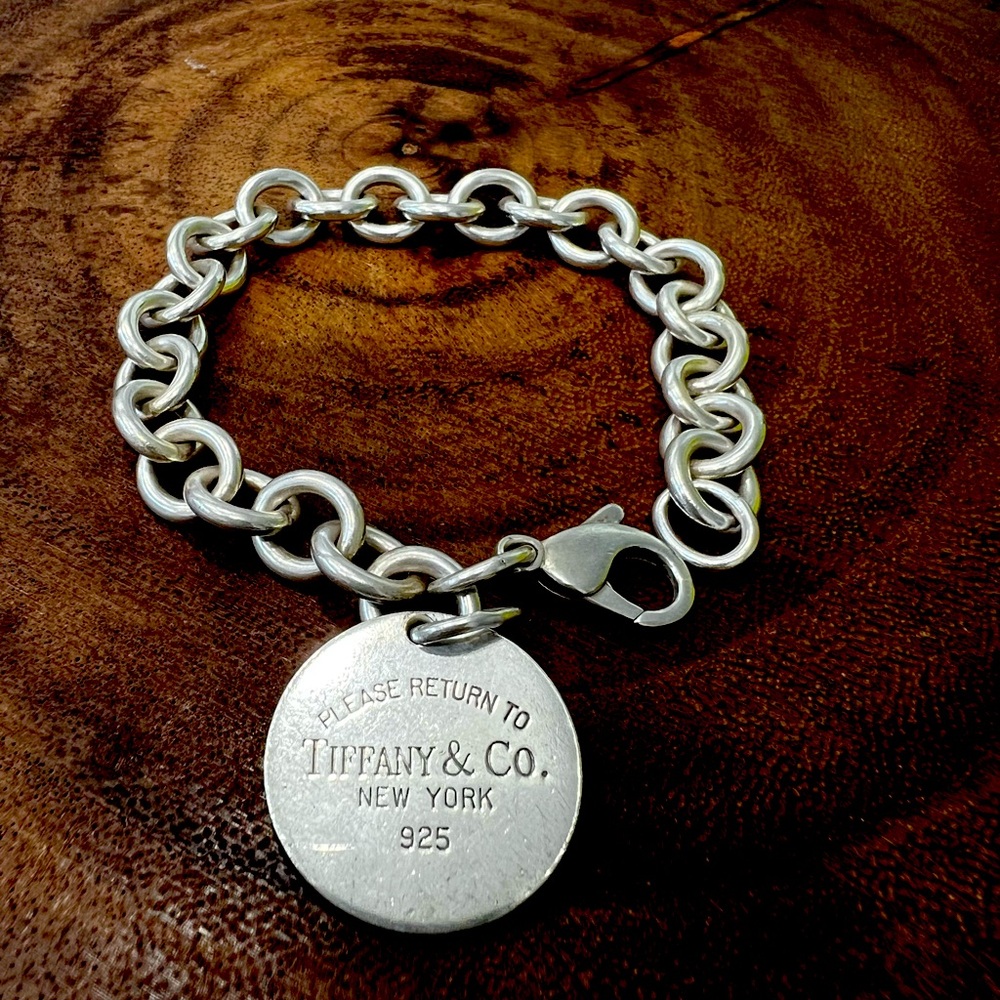 Please Return to Tiffany 7.5 inch chunky bracelet